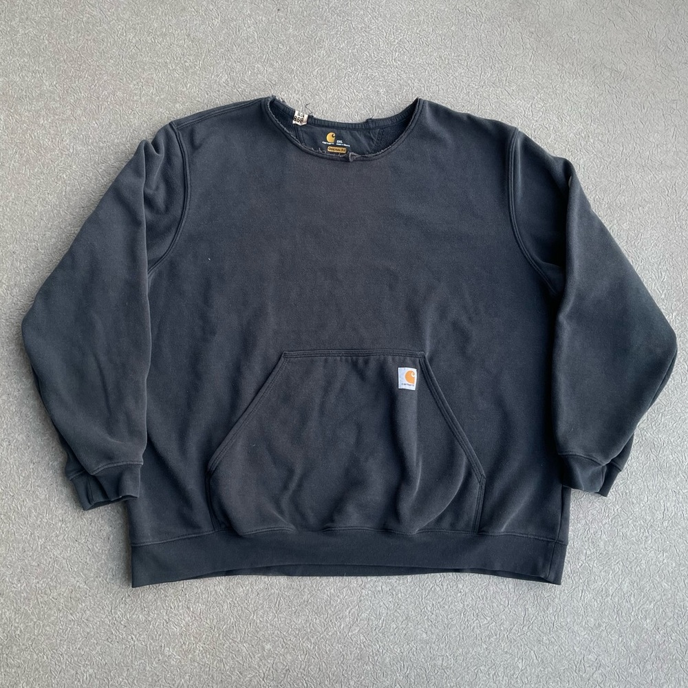 Carhartt Logo Long Sleeve Crewneck